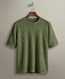 3 Camisetas Waffle Texturizadas