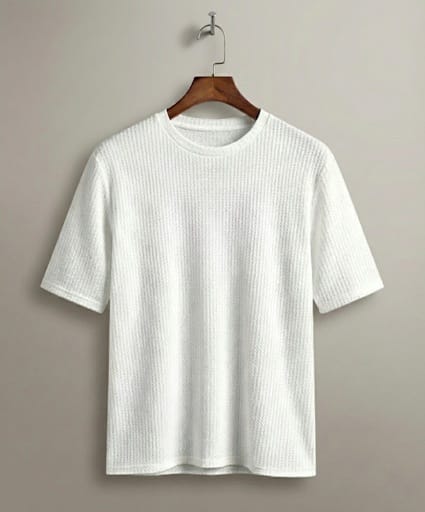 Camiseta Waffle Texturizada